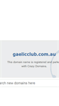 Mobile Screenshot of gaelicclub.com.au